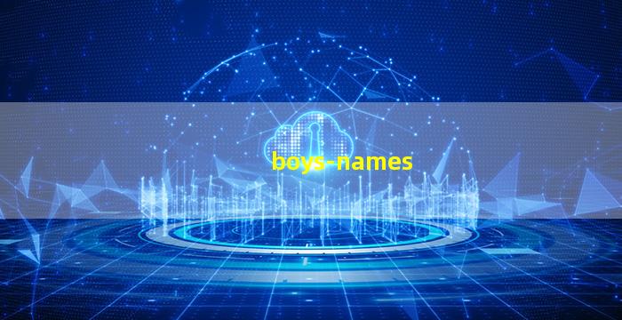 boys-names
