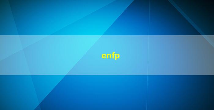 ENFP Personality