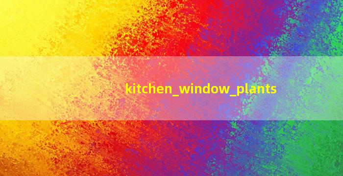 厨房窗外植物
