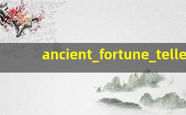 ancient fortune teller