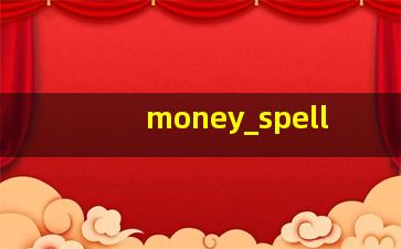 money spell
