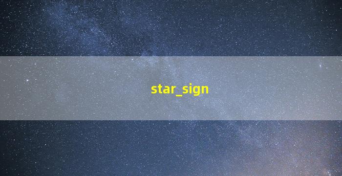 star_sign